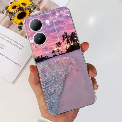 For Vivo Y36 5G Phone Case Vivo Y36 V2247 Back Cover Transparent Soft tpu Silicone Coque Fundas For Vivo Y31 Y 36 4G Bumper