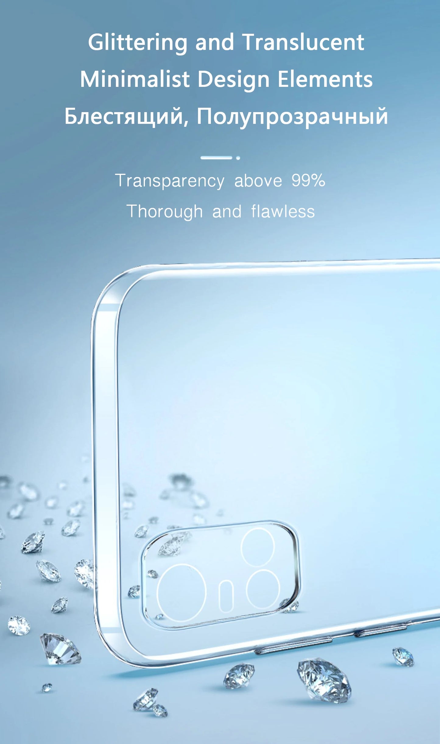 Ultrathin HD Clear Phone Case for VIVO Y21 Y21a Y21e Y21g Y21s Y21t India Soft TPU Transparent Crystal Waterproof Mobile Cover