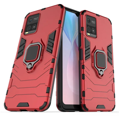 Shockproof Bumper For Vivo Y21 Case Vivo Y21 Cover TPU Armor PC Phone Back Cover Vivo Y20 Y30 Y70 Y21 Y31 Y51 Y52S Y53S Y72 Y73S