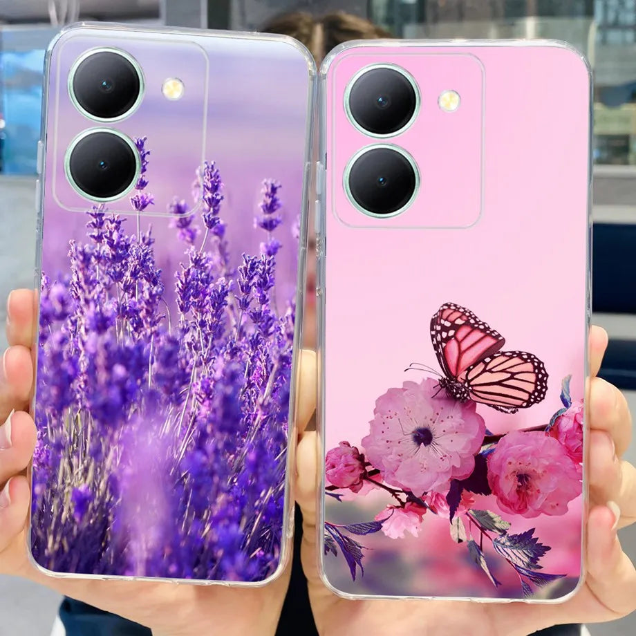 For Vivo Y36 5G Phone Case Vivo Y36 V2247 Back Cover Transparent Soft tpu Silicone Coque Fundas For Vivo Y31 Y 36 4G Bumper