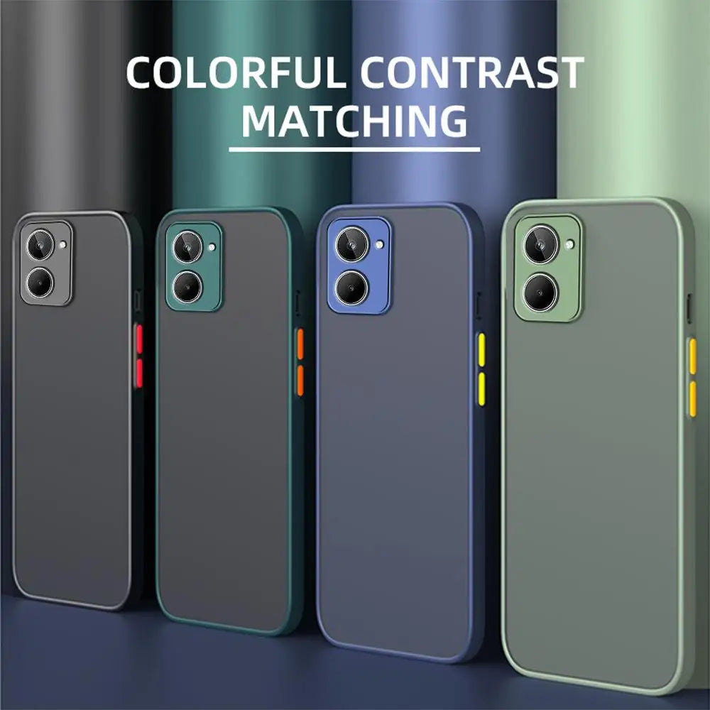 Hard PC For VIVO Y100 Silicone Case Matte Back Cover For Y200 Y17S Y03 Y38 V30 S18 Pro Camera Protection Shockproof Funda Bumper