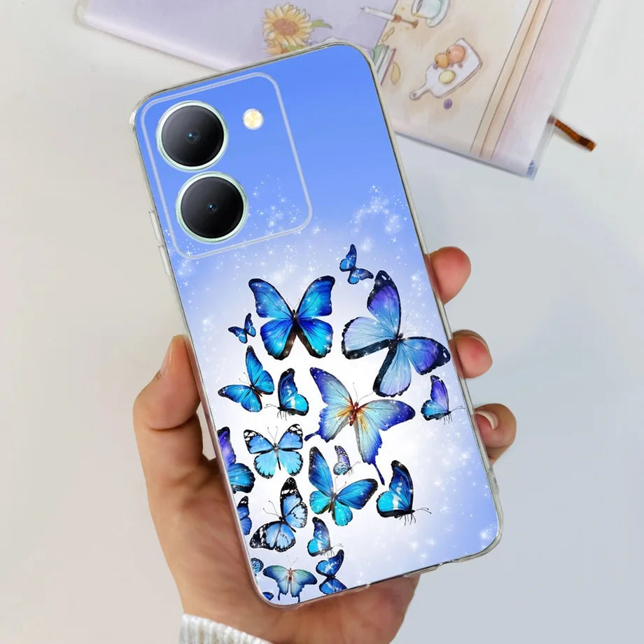 For Vivo Y36 5G Phone Case Vivo Y36 V2247 Back Cover Transparent Soft tpu Silicone Coque Fundas For Vivo Y31 Y 36 4G Bumper