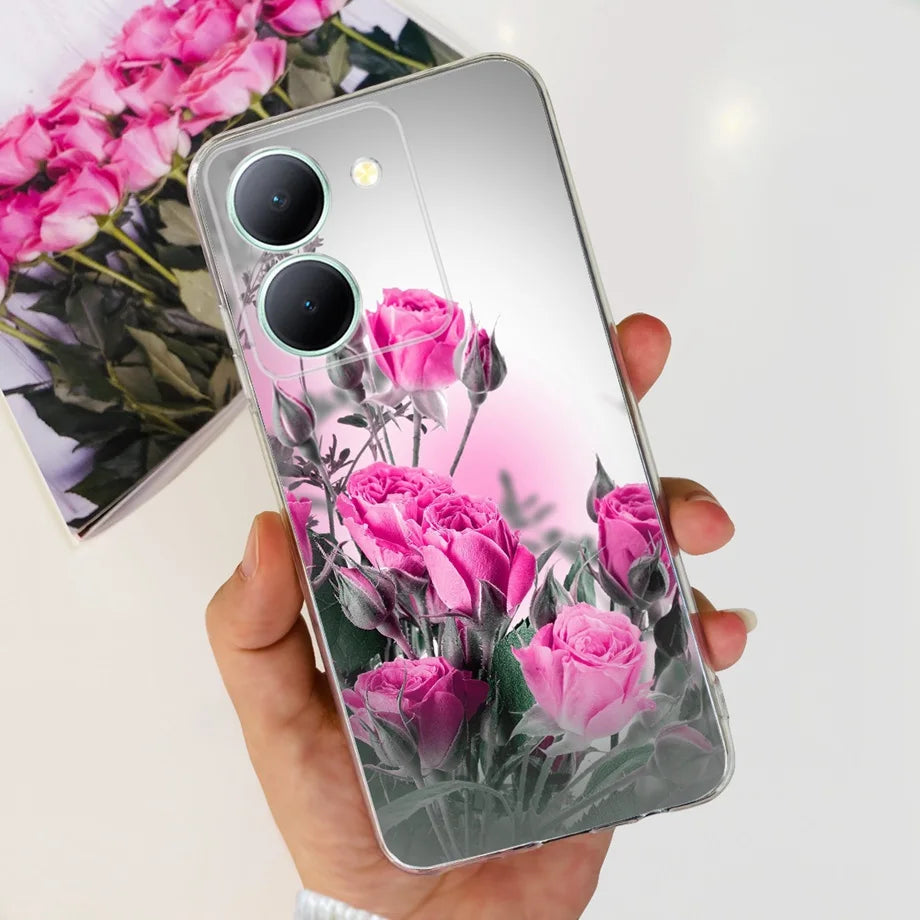 For Vivo Y36 5G Phone Case Vivo Y36 V2247 Back Cover Transparent Soft tpu Silicone Coque Fundas For Vivo Y31 Y 36 4G Bumper