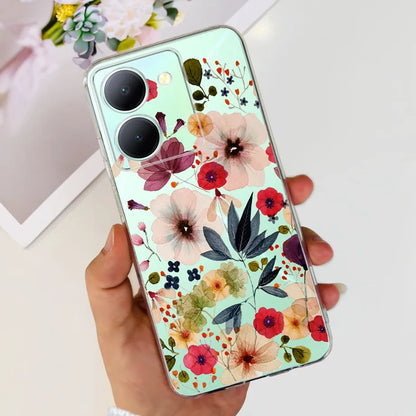 For Vivo Y36 5G Phone Case Vivo Y36 V2247 Back Cover Transparent Soft tpu Silicone Coque Fundas For Vivo Y31 Y 36 4G Bumper